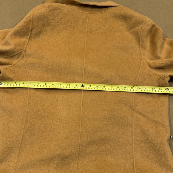 Talbots Camel Color Fleece Coat - Picture 6 of 6